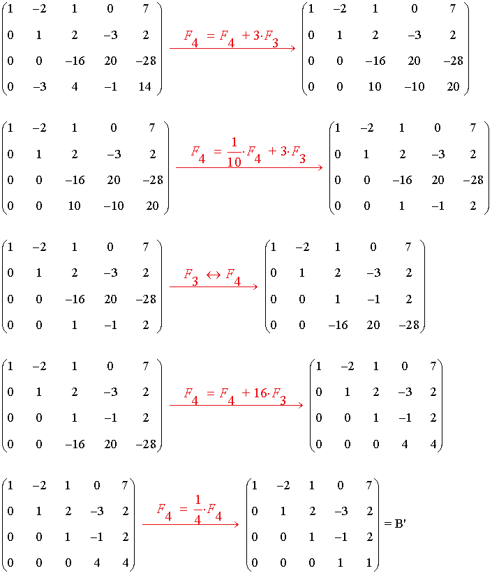 Todopoderoso capacidad Agarrar Ejercicios resueltos de rango de una matriz por el método de Gauss y  cálculo del rango de una matriz con parámetros.