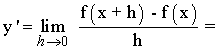 derivada funcion x