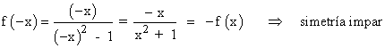 simetria funcion racional