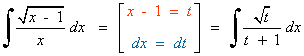 integrales similares