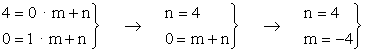 obtener ecuacion de una recta a partir de dos puntos