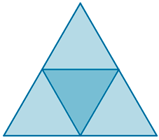 desarrollo plano tetraedro