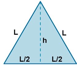 Triángulo equilátero.