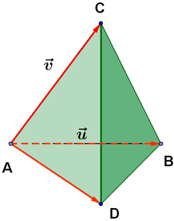 volumen de un tetraedro