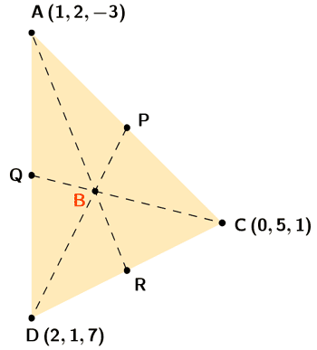 baricentro de un triángulo