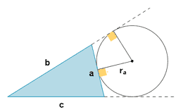 triángulo exterior