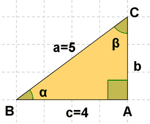 ejemplo triangulo rectangulo